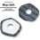 Replacement parts for Eufy X10 Pro Omni vacuum main roller and dust bag 5