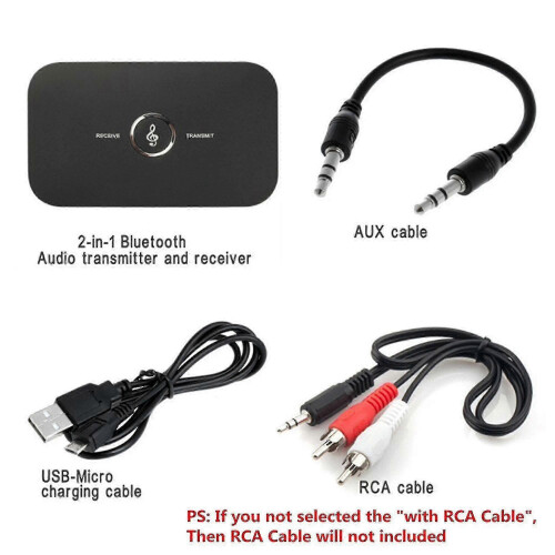 2 in 1 Bluetooth adapter for TV stereo and wireless audio streaming 2