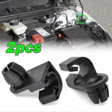 2x Clip di supporto per asta di spinta del cofano per auto Citroen e Peugeot (Berlingo, C3, C4, 2008)