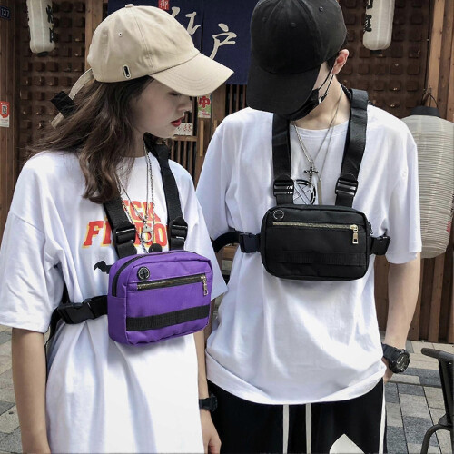 Ulkoleirintä Piknik Vest Pouch Reppuli1pcspurple 2