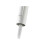 White kitchen faucet for vegetarian sink, pull out swivel design 1