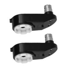 2x Rs390 12V 20000rpm DC-elektromotor met versnellingsbak voor speelgoedauto's voor kinderen
