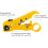Antenna Cable Stripper|integrated cutting blades|wire stripper with sturdy handle 4