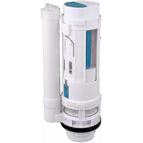 Toilet Flush Replacement Mechanism - Double Push Button Bathroom Accessory