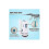 Toilet Flush Replacement Mechanism - Double Push Button Bathroom Accessory 3