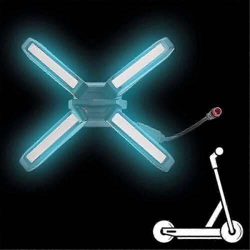 Scooter Headlight for ZT3 Pro - 4W X-Shaped Bright Light 2