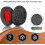 Bandless ear muffs for sleeping - warm winter protection 5