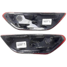 Bumper reflector for Porsche Cayenne 2011-2014, red rear lamp compatible part