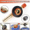Gas regulator for camping stove with propane tank adapter 1