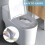 Adjustable height toilet cushion for elderly with suction cups 4