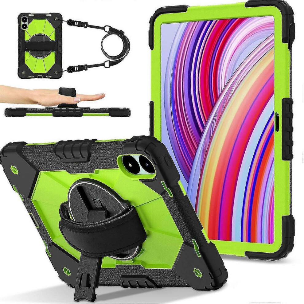 (For Xiaomi Redmi Pad Pro 12.1) Silicone Hybrid Pc Tablet Case With Contrast Color 7624176601415