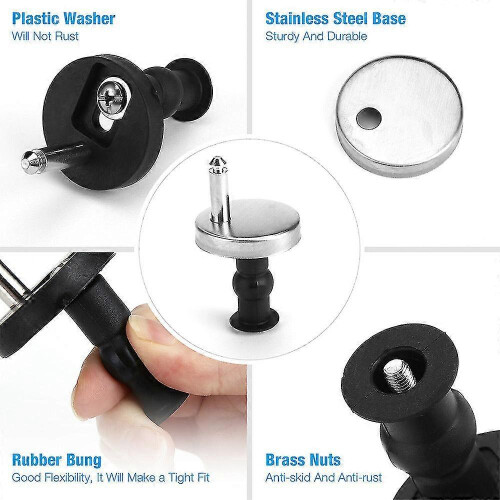 Fix Toilettensitz Scharnier Beschläge Schnellspanner Scharnier Kit 2