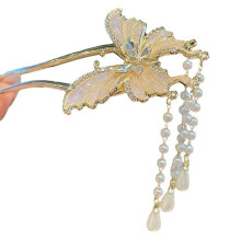Butterfly U Hair Sticks - Alloy Hairpin for Party