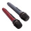 Dual Wireless Mic System 1200mAh Rechargeable Long Range Red Grey 1