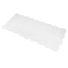 Puuvillaa käsintehty Crochet Lace Pöytäjuoksija Valkoinen suorakulmio Kahvipöytä Dresser Decor