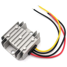 24 V Gleichstrom auf 12 V Abwärtswandler, 5 A, 60 W, ehemals wasserdicht mit Aluminiumgehäuse