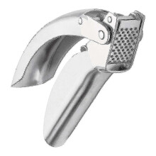 Rikon Epicurean Garlic Press, Stainless Steel, 6.5 X 1 X 1.5 Inches, Silver S2024123017103