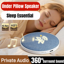 360 HiFi Kissen-Lautsprecher: Kabellose Schlafhilfe 2026, Privat-Audio Kissen-Lautsprecher – Bluetooth 5.4 Schlafhilfe