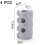 Support de douche en silicone, support de pommeau de douche  ventouse 2