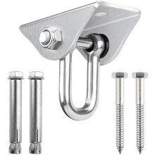 Deckenhaken aus Edelstahl für Hängematte, Verandasitzbank, Schaukel, Yoga