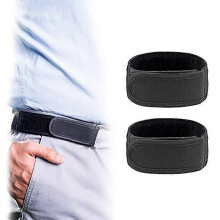 2X Men Buckleless Buckle-Free Unisex Elastic Waist Belt Elastic Waistband S/M/