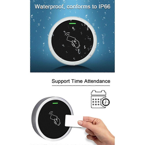 13.56MHz IC NFC Card Reader Outdoor Mini Waterproof IP66 TT Lock RFID Access Controller Access Cont 1