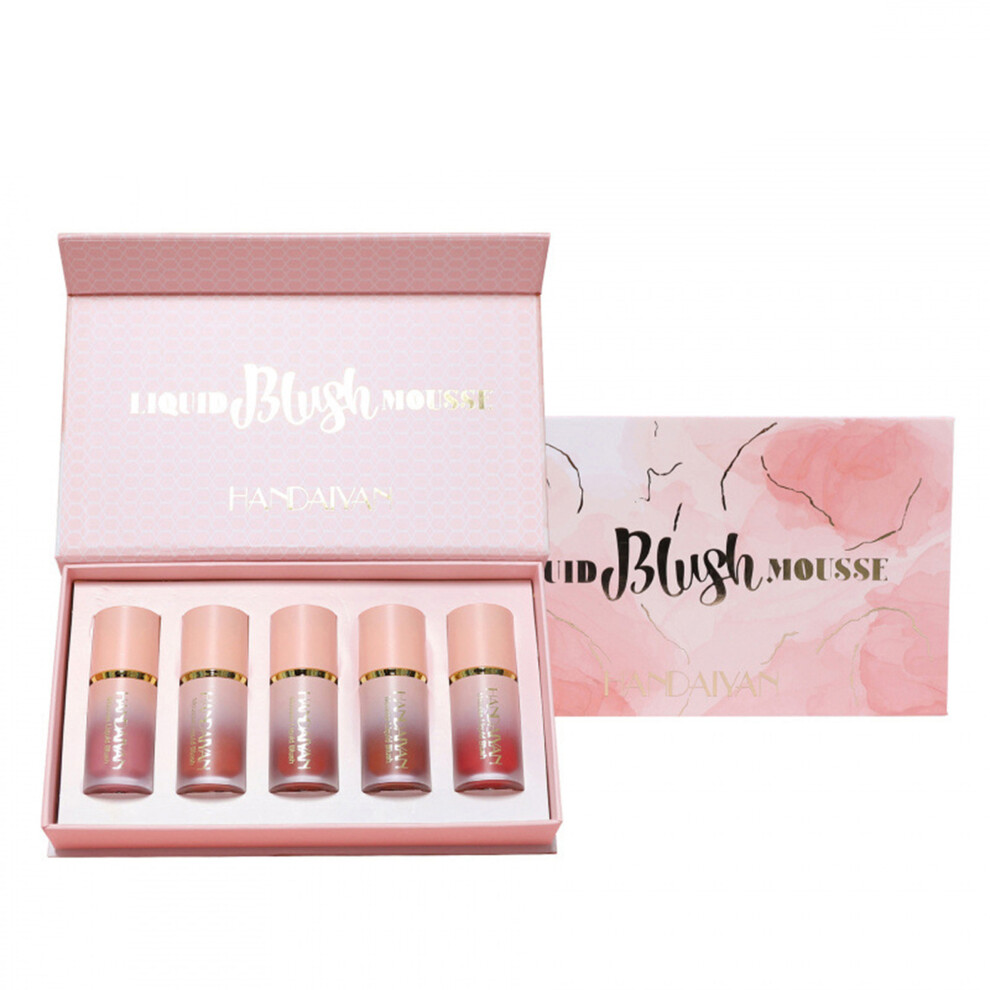 Pink (5Pcs, ) 5Pcs Liquid Blush, Multifunctional Highlighter Makeup Stick Waterproof Long Lasting Face Cosmetics