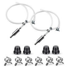 Brake Bleeder Hose - One Way Check Valve Tube Bleeding Tool Kit for Car Motorcycle Clutch, Universa