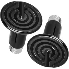 150 W keraaminen lämpöemitter, Reptile Heat Lamp No Light Emitting Heat Bulbs, for Reptiles, Amphibian, Plant Growth 2 Pack