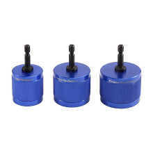 3pcs Kupferrohrreiniger Set, 1 / 2in 3 / 4in 1in Metall HVAC & Sanitärbürsten, Kupferborsten für Drai
