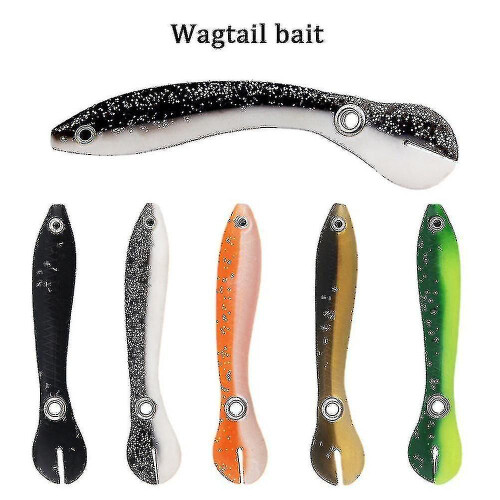 Bionischer Fischköder Fischwerkzeuge Weicher Swimbait Kunstköder Angelgerät 1