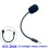 Sostituire il microfono da 2,5 mm per JBL Quantum 100 Q100 Cuffie da gioco cablate Cuffie da gioco Microfono 1