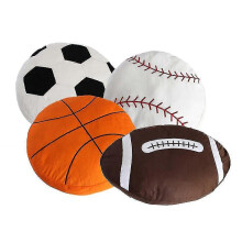 (summer, Basketball) Gift Basketball Baseball Rugby Football Soccer Ball Home Bar Cafe Decorative Plush Cushion Pillow Toy