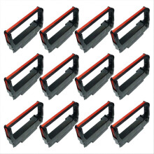 12Pcs Black and Red Printers Ribbon for Epson ERC38 ERC30 ERC34 TM-U220A/220B/220D/300/375 Printer f