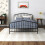 DHP Bushwick Metal Bed Black Double 2