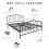 DHP Bushwick Metal Bed Black Double 5