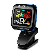 (JOYO JMT-03) Guitar Tuner Metronome Digital Sensitive Metronome Tuner Clip Mic for Chromatic Guitar/Bass/Ukulele/Violin Tuning Guitar Parts
