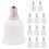 12 Pack E12 to E26 Adapter E12 Light Socket to Medium Base E26 E27 Converter Light Socket Adapter Ch 1