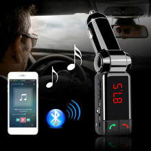 Kabellose Bluetooth-Auto-FM-Transmitter MP3-Player, USB-Ladegerät Freisprecheinrichtung