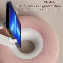 Mobile Phone Pillow Holder Bed Sofa Lap Adjustable Soft Pillow Stand for IPhone Xiaomi Redmi Huawei