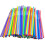 Disposable Plastic Straws - Color 100 Count 1