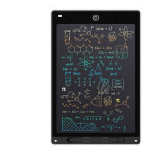 (12", Black) 10\'/12" LCD Writing Tablet Electronic Drawing Notepad Doodle Board Kids Gift