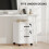 Homcom HOMCOM Roll File Cabinet with Drawer, Organiser Letter Size, White 7