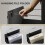 Homcom HOMCOM Roll File Cabinet with Drawer, Organiser Letter Size, Black 5