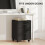 Homcom HOMCOM Roll File Cabinet with Drawer, Organiser Letter Size, Black 7