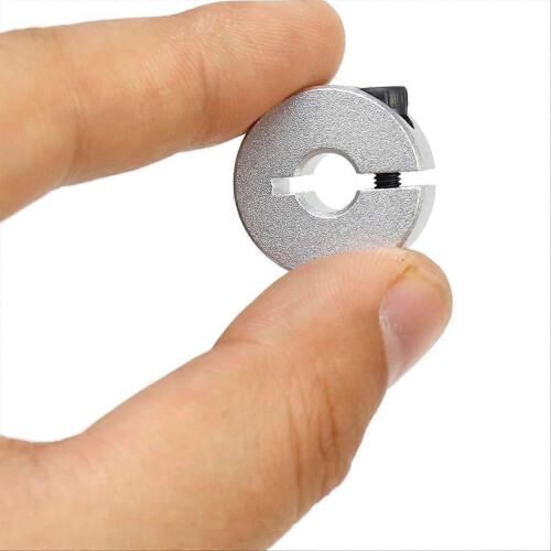 4 pcs 1/4inch Single Split Clamp-On Shaft Collars 2