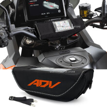 (avoir un logo) Sacoche de guidon ??tanche pour motos KTM 1050 Adventure, 1090 Adventure, 1190 Adventure et 1290 Super Adventure.