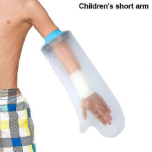 Waterproof Arm Cast Wound Cover Bandage Arm Guard Shower Tub Plaster Waterproof Low Reusablechild Short Arm