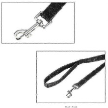 (3 m x 2 cm, noir) Laisse de 50 m pour chien de grande race, id??ale pour le pistage en ext??rieur.