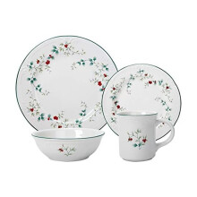 Pfaltzgraff Winterberry Dinnerware Set, White